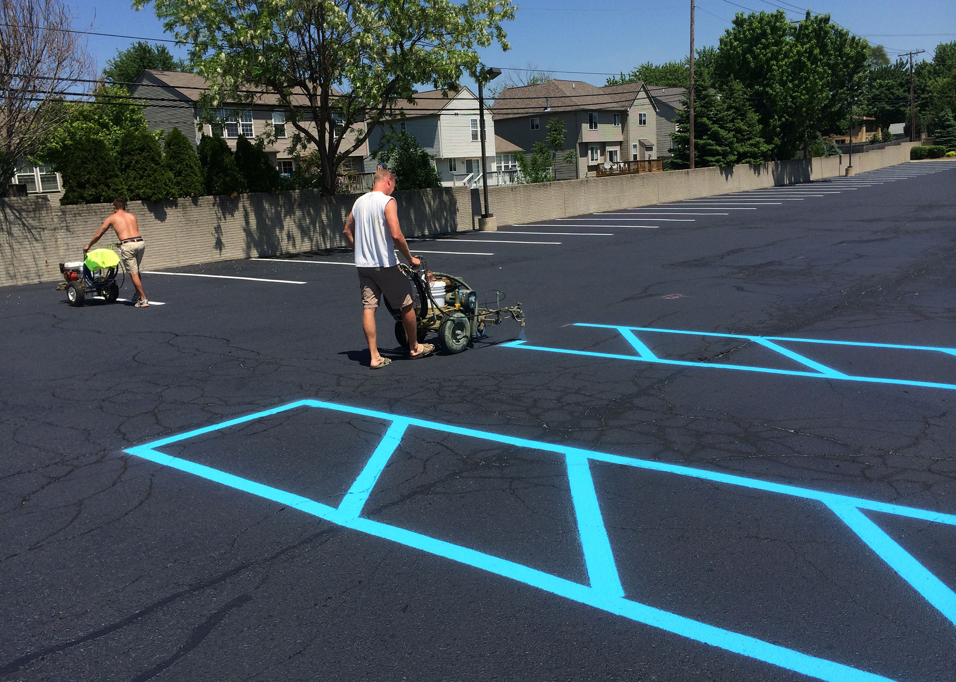 Line Striping and Pavement Marking Contractor Troy MI